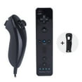 thumbnail image 1 of Wii Remote Plus and Nunchuck Controller with Silicone Case and Wrist Strap - (3rd-Party Product), 1 of 7