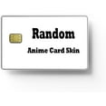thumbnail image 1 of HTOOQ Card Sticker with Anime Design | Vinyl Sticker for Credit, Debit, Transportation Card, Key Card Skin | Waterproof, Bubble Free, Super Slim Cover for Card, 1 of 2