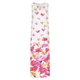 thumbnail image 4 of Fesfesfes Womens Dress Floral Print V Neck Summer Tank Dress Loose Casual Sleeveless Long Dress with Pocket, 4 of 9