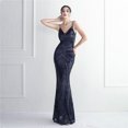 thumbnail image 1 of DEERVEADO-vestido de noche de sirena de Color lavanda, vestido largo elegante de fiesta para mujer, vestido Formal Sexy con lentejuelas y cuello en V, vestidos de noche, 1 of 5