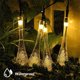 thumbnail image 4 of Elegante cadena de luces de cristal alimentadas por energía solar, 6,5 m de largo con paneles solares ajustables para una decoración al aire libre sin esfuerzo, 4 of 5