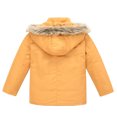 thumbnail image 6 of Lindreshi Toddler Boys Clothes Clearance Boys Winter Coat Fall Winter Boys Girls Solid Color Thick Warm Jacket Detachable Hat Hood Jacket, 6 of 8