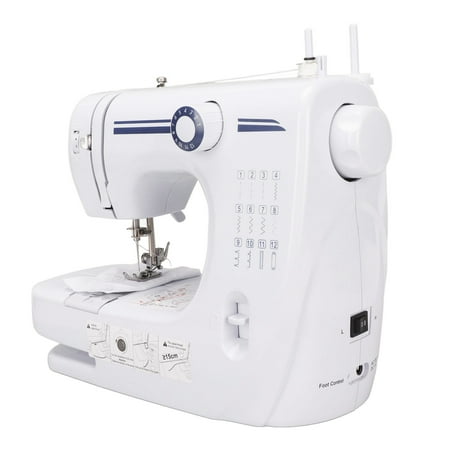 Mini Sewing Machine 12 Stitches Multifunctional Electric Desktop for Home Use 100‑240v US Plug