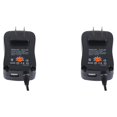 thumbnail image 3 of Cateissary Adaptador de CA/CC portátil, convertidor de transformador de fuente de alimentación ajustable de conmutación, 8 enchufes de 30W para, 3 of 6
