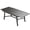 84" x 37" Extendable Table, variant on Sophia & William Metal 60" x 60" Patio Outdoor Square Dining Table for 8, Black