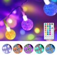 thumbnail image 1 of Cadena de luces YoTelim, 8 m, 60 LED, batería de 16 colores, 1 of 7