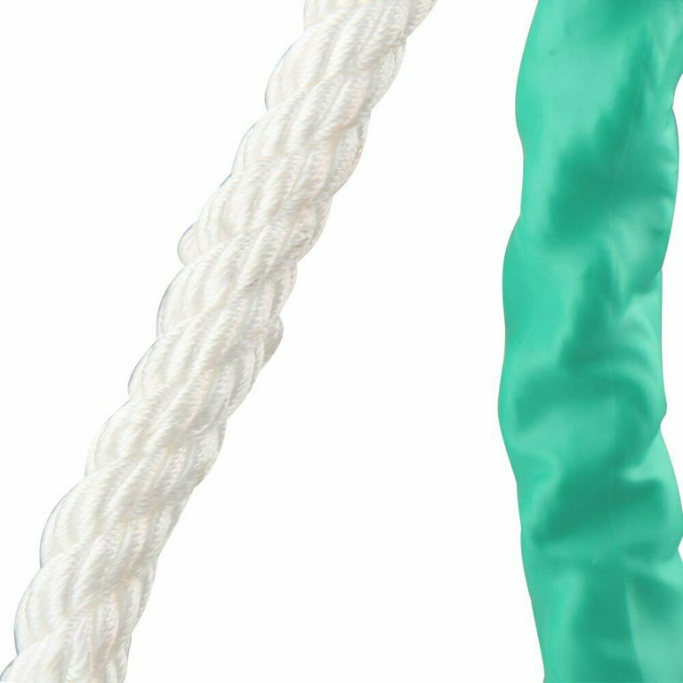 Boat Nylon Anchor Rope, 1/2inch 200FT Twisted 3 Strand Braided