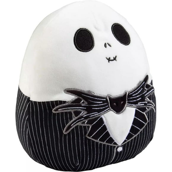Jack Skellington - Nightmare Before Christmas 20cm Halloween Plush - Collectible Soft & Squishy Stuffed Animal Toy - Gift for Kids, Girls & Boys Best Gift for Friends Kids Adult Birthday Gifts