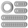 thumbnail image 1 of 80Pcs Plastic Curtain Rings Curtain Self-lock Circles Curtain Rings Drapery Rings, 1 of 8