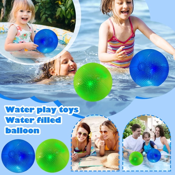 Beach Ball 24In Luminous PVC Inflatable Sequin Design Glow In Dark Sports Ball For Pool Party And Outdoor Fun