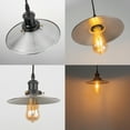 thumbnail image 2 of Kiven J-Type Track Lighting, 3-Light Modern Juno Track Pendant Light Adjustable Length,Brushed Nickel Finish, 2 of 7