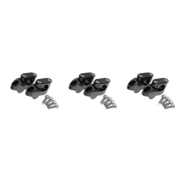 Destyer Kit de Pince de Montage de Guidon en Aluminium Élégant Expérience de Conduite avec R1200 R Nine T 2014-2017 Style A 3Set