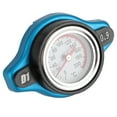 thumbnail image 1 of Universal Thermostatic Radiator Cap with Temperature Silicone Rubber Leakproof Design for Car Pressure Regulation and Cooling Performance Enhancement Dark Blue Black 65x45mm, 1 of 7