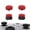 Scarlet Red & Black, variant on PlayVital Thumbs Pro ARMOR Thumbstick Extender for Xbox Core, for Xbox Series X/S, Joystick Caps Grip for Xbox One Controller - 2 High Raise and 2 Mid Raise Dome - Orchid Purple & Heaven Blue