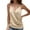 Beige, variant on Beach Vacation Clothes for Women Build Bra Camisole Top Long V Neck Shirt Juniors Tops for Women Control Top Camisoles Pack Chartreuse Tops Blouse Daddy Satin Camisole Green L