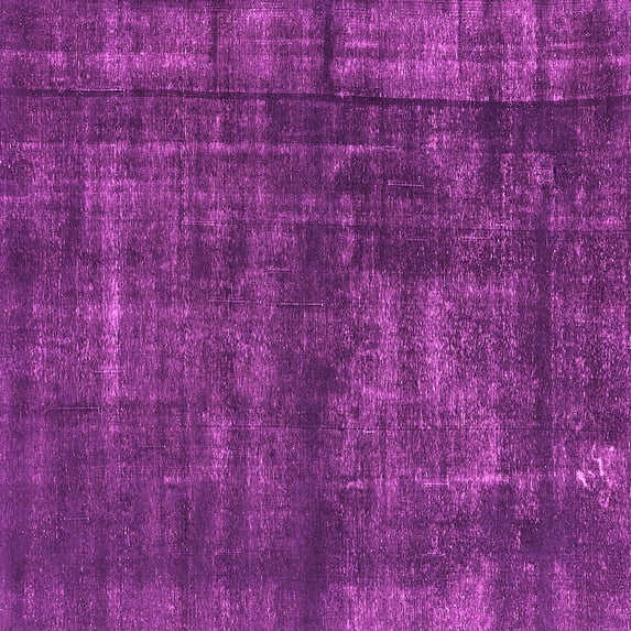 Ahgly Company Indoor Square Oriental Pink Industrial Area Rugs, 5' Square