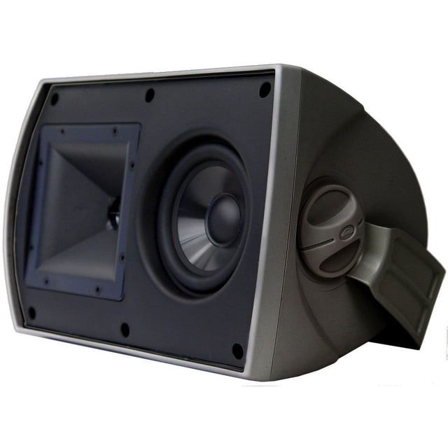 Altavoz Klipsch AW-525 para interiores/exteriores, color negro (par)