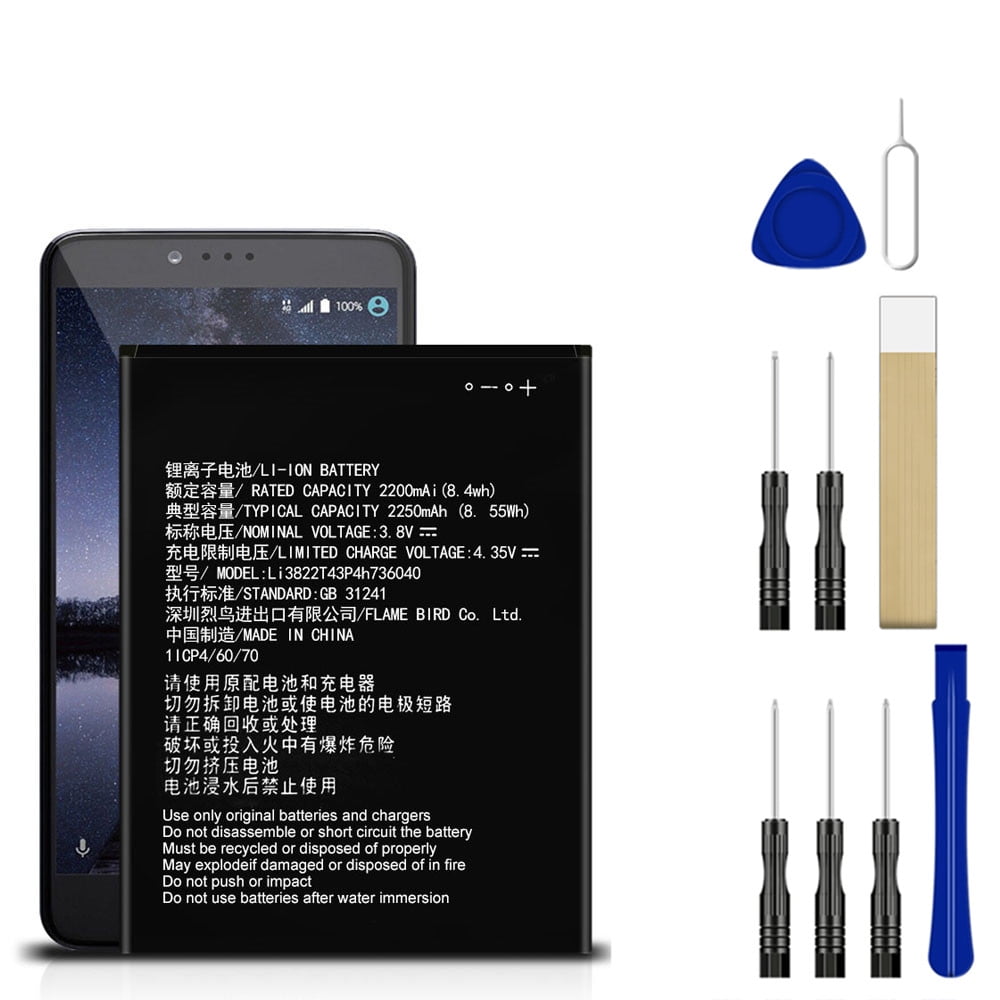Replacement Battery Li3822T43P4h736040 For TracFone ZTE ZFIVE G Z558BL
