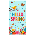 thumbnail image 4 of LUUFILx Spring Themed Banner Bright Floral Design Colorful Butterfly Backdrop Perfect for Garden Party Wedding Decorations Photography Backdrop Spring Festival Vibrant Banner, 4 of 9