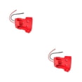 thumbnail image 4 of Scienceny Adaptador de Convertidor de proyecto Dispositivo de adaptación Accesorios RC de larga duración Ahorro de espacio Rendimiento Rojo 2piezas, 4 of 6