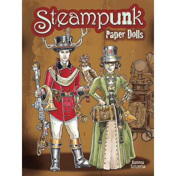 Dover Paper Dolls Steampunk Paper Dolls, (Paperback)