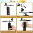thumbnail image 2 of 5X Airbrush Kit Rechargeable Cordless Airbrush Compressor,30PSI High Pressure,Portable Handheld Airbrush, 2 of 7