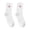 White, variant on Certgust Boot Socks for Women Under $10 Socks for Women Womens Socks Fall Socks Winter Socks Solid Color Socks Mid Calf Socks Long Socks Japanese Style Socks Fruit Socks Embroidery Socks Cute Socks
