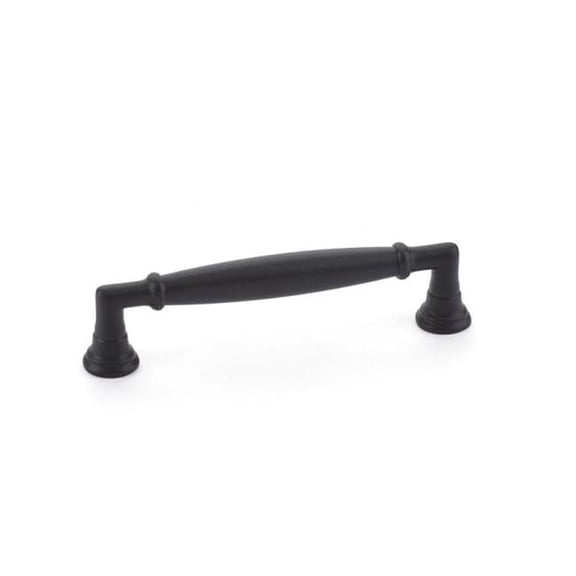 4 in. Center to Center Westwood Cabinet Pull, Flat Black