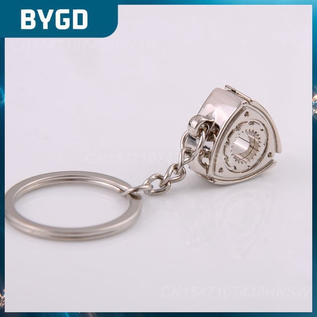 Portable Keychain Rotary Wankel Engine Rotor Multifunctional Key Chain Universal Keyring Car Accessories PartsGun blackUnited States He Qiyong unisex