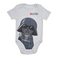 thumbnail image 4 of STAR WARS Baby Boys Bodysuit 5-Pack - Baby Bodysuits With Darth Vader, Boba Fett, Yoda, C-3PO, R2-D2 - Baby 6-9M, 4 of 7