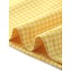 thumbnail image 5 of INSPIRAR CHIC Vestidos sin mangas de corte ajustado y acampanado de cuadros de Houndstooth por encima de la rodilla L Amarillo, 5 of 6