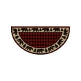 thumbnail image 2 of Mayberry Rug American Destination Trailing Edge Lodge Area Rug Brown 2'x3'8" 2' x 3' Hearth, 2 of 4