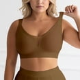 thumbnail image 1 of Full Coverage Wireless T Shirt Bra for Superior Support and All Day Comfort Lightweight Seamless Undergarment for Large, 1 of 1
