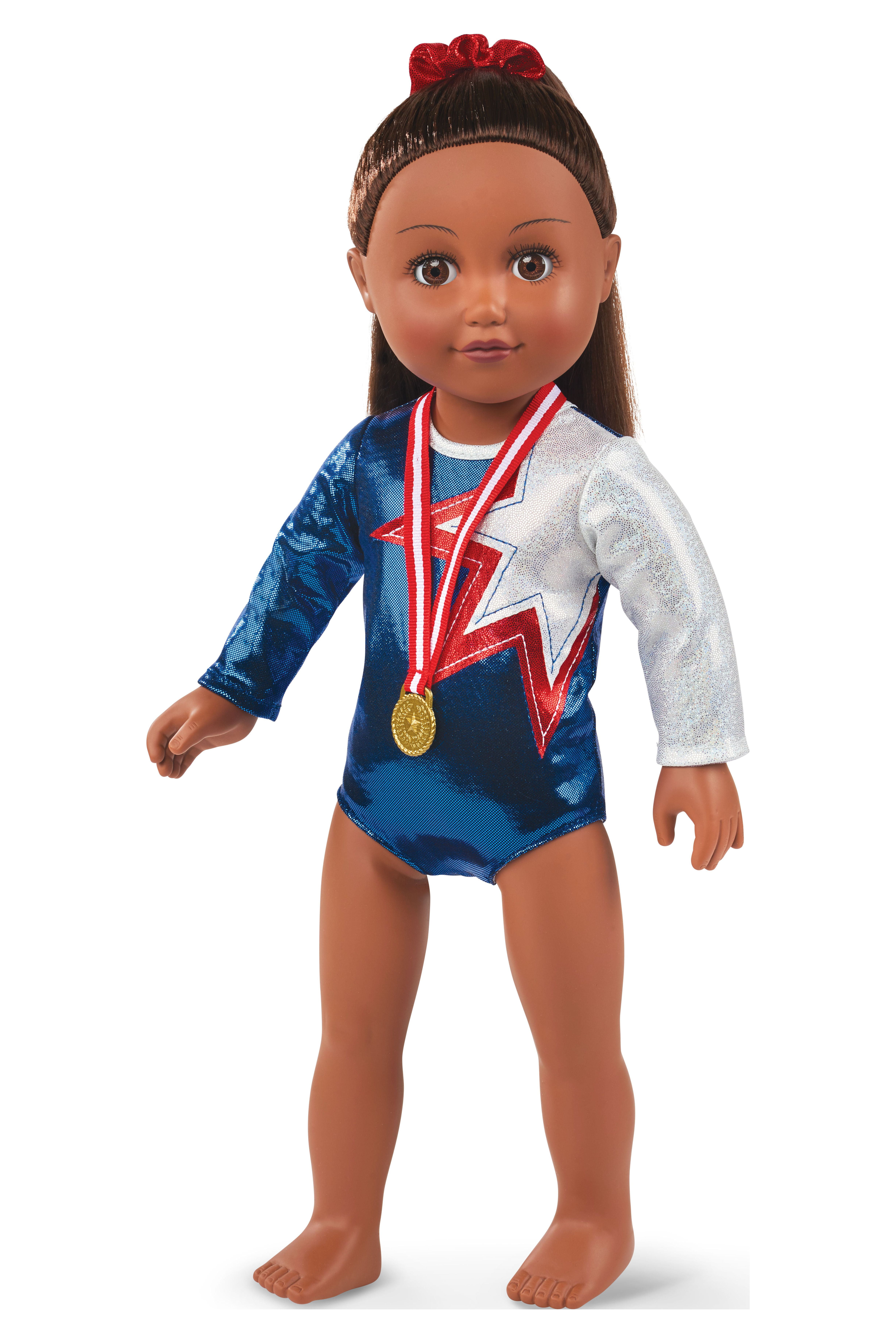 Diane, Posable 18-inch Rhythmic Gymnastics Doll