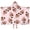Pink Footballs With, variant on Pink Footballs with Bows Pattern Hooded Bath Towel,50"x30" for Ages 3 To 12 Kids, Quick Dry Lightweight Soft Microfiber Hood Beach Towel Cover Up for Kids