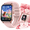 Pink, variant on Smart Watch for Men and Women, 1.85 Inch HD Touchscreen, Bluetooth Calling, Fitness Tracker with 130+ Sports Modes/IP68 /Sleep/Pedometer, Perfect Gift,Black