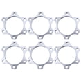 thumbnail image 1 of 6pcs Mountain Bike Flange Conversion Six Nail Disc Hubs Adapter Brake Disc Set, 1 of 8