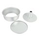 thumbnail image 4 of 8 Inch Aluminum Alloy Round Chiffon Cake Pan Removable Bottom Hollow Chimney Cake Mold Diy Baking C, 4 of 5