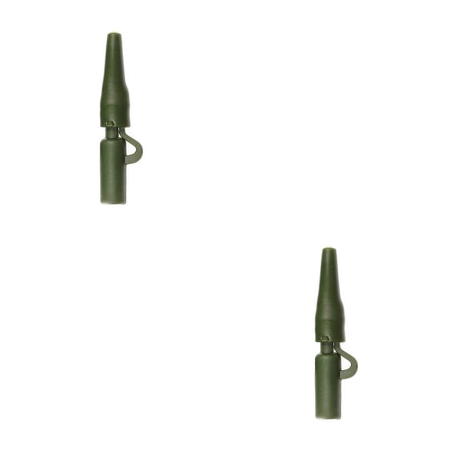 Soidarity 50 unids/set de Clips de de seguridad, plataformas giratorias de plástico para terminales, agua dulce, agua salada, lago, océano, Verde 2Conjunto