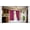 Hot Pink, variant on 2 Panels solid thermal foam lined blackout heavy thick window curtain drapes with grommets Burgundy 63" length NOA 3 layered