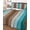 Aque, variant on Red Pink Twin Size Down Alternative Comforter, Lightweight Comforter Quilt Bedding Set with Pillow Shams Farmhouse Wood Grain Vintage Brown Striped All Seasons Bed Comforter Duvet Insert 68"x86"