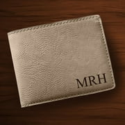Personalized Leatherette Wallet - Monogrammed Wallet