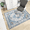 Bohemian - Blue Orange, variant on CHAKME Boho Vintage Office Chair Mat 3'x4' Non Slip Washable Easy Glide Carpet Protector Hardwood Floor Oriental Floral Desk Chair Rug