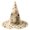 R9-Beige, variant on Textilo Halloween Tall Witch Hats for Adults Gothic Halloween Witch Masquerade