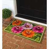 Indoor/Outdoor Hooked Rug, Zinnia 42