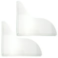 thumbnail image 1 of Milisten 2pcs Shower Splash Guards Shower Corner Guards Bathroom Tub Splash Guards Bath Splash Guard, 1 of 6
