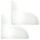 thumbnail image 1 of 2 protectores contra salpicaduras de ducha, protectores de esquina de ducha, protectores contra salpicaduras de bañera, protector contra salpicaduras de baño, 1 of 8