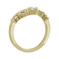 thumbnail image 3 of 0.15 T.C.W Forme Ronde Naturelle Diamond Dernière Conception Bracelet Mariage Éternité pour Femmes Solide 18K Jaune Or Taille 8, 3 of 7