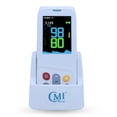 thumbnail image 1 of Oxímetro de pulso portátil CMI Health CH-100: mide el nivel de oxígeno, la frecuencia cardíaca y la frecuencia respiratoria; alarma sonora y visual ajustable; 1440 horas de almacenamiento continuo de, 1 of 5