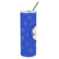 thumbnail image 2 of Carolines Treasures WDK1208TBL20 Shih-Tzu Gold Design5  Stainless Steel 20 oz Skinny Tumbler Blue 20 oz multicolor, 2 of 4